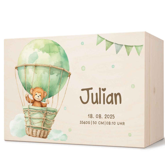 Erinnerungskiste für Kinder mit UV-Druck - Ballon