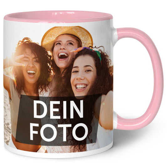 Bedruckte Tasse mit eigenem Foto