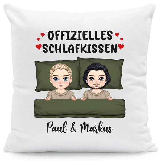 Personalisiertes Kissen mit Motiv - Offizielles Schlafkissen