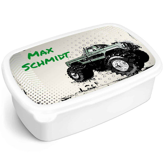 Bedruckte Lunchbox für Kinder - Monstertruck