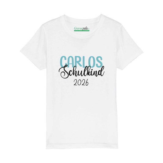Personalisiertes T-Shirt für Kinder - Schulkind