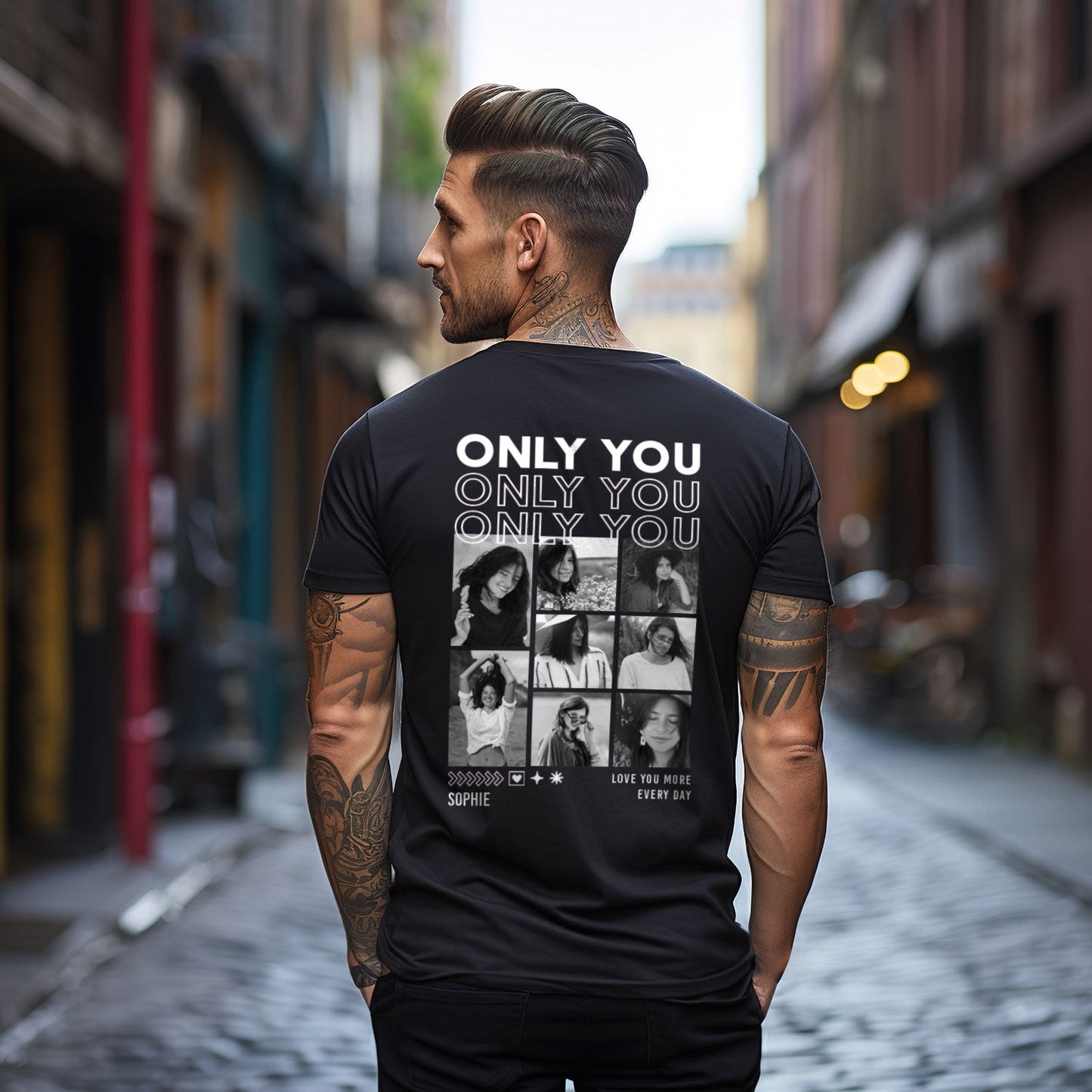Personalisiertes Oversized T-Shirt - Only You