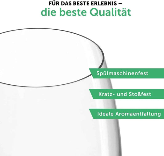 Leonardo Weingläser mit Skyline Magdeburg Gravur im Set