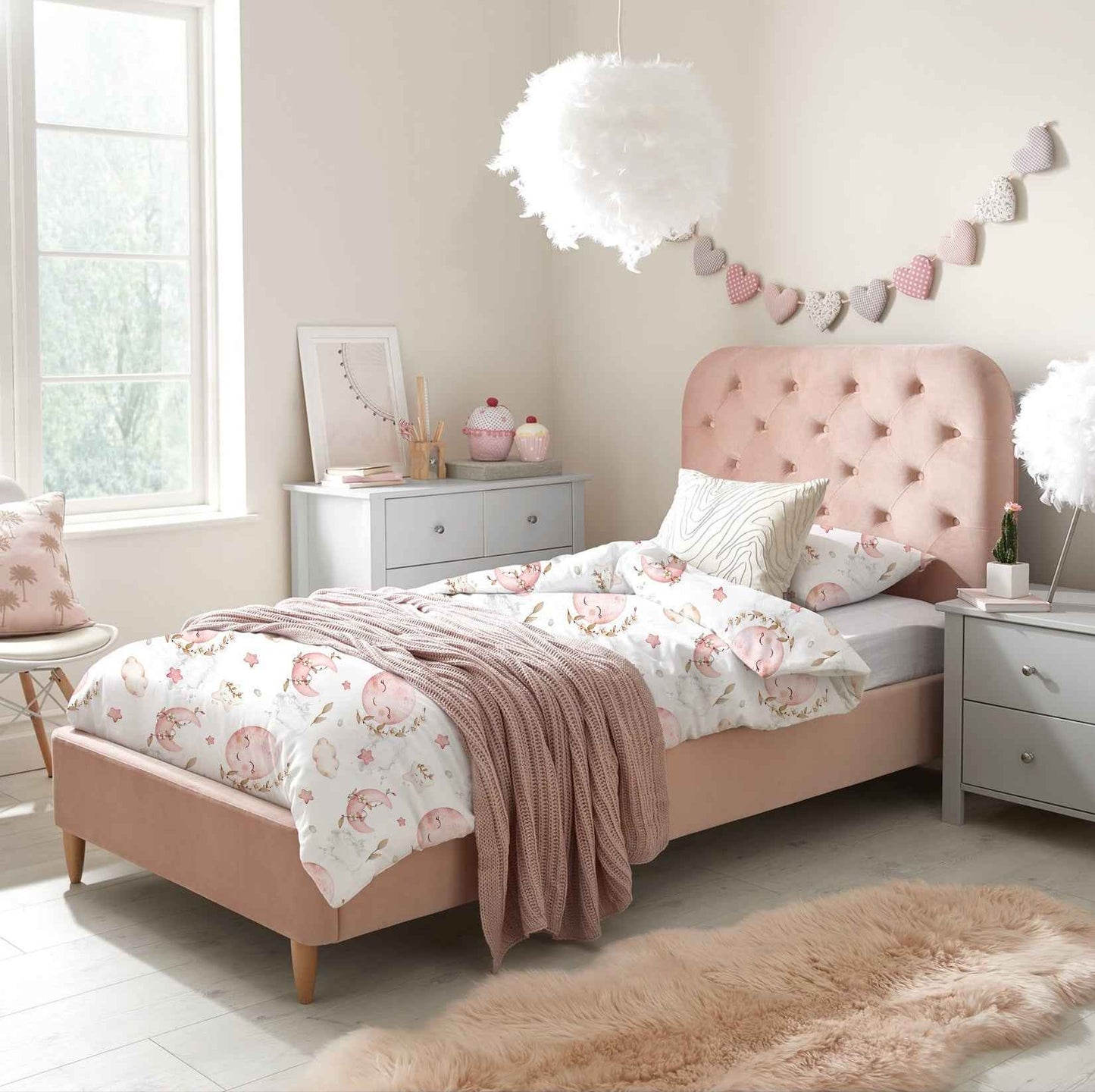 “Sweet Moon” Premium Kinderbettwäsche