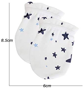 Kiddiezoom Baby-Body, Hose, Kleinkinder, Einteiler, Kleidung, Set, Outfits, für Jungen und Mädchen, Baumwollkappen, Kratzfäustlinge
