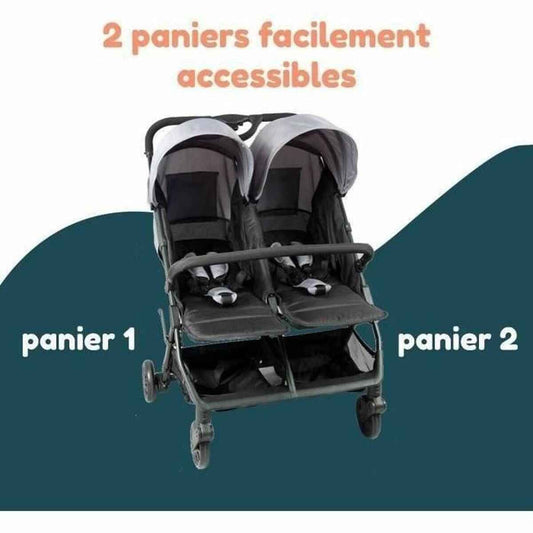 Kinderwagen Bambisol Grau