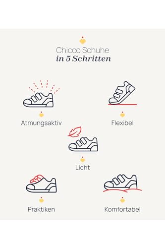 Chicco Mädchen Spinnen Riemen 2 Sandale – Bequeme Babyschuhe für kleine Abenteuer