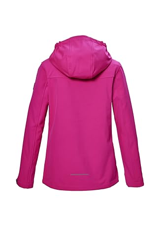 Killtec Mädchen Kos 145 Grls Sftshll Jckt Softshelljacke/Outdoorjacke mit Kapuze