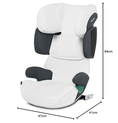 CBX by CYBEX Kinder-Autositz Solution X i-Fix, Für Autos mit und ohne ISOFIX, Ab ca. 3 bis 12 Jahre (100 - 150 cm), Ab ca. 15 bis 50 kg, Rot - Meloni2