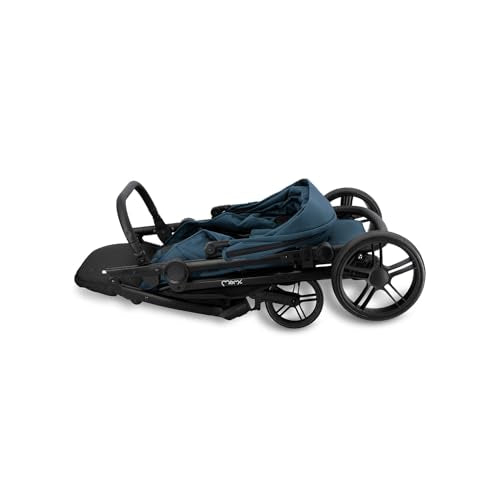 MoMi Kinderbuggy CLARA, Kinderwagen ab dem 6. Lebensmonat, bis 22 kg Körpergewicht, 5-Punkt-Sicherheitsgurt, Fußsack, Getränkehalter, Einkaufskorb, Wickeltasche, Insekten- und Regenschutz