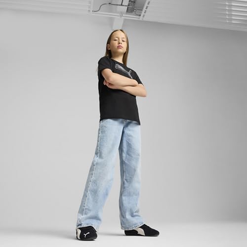 PUMA Mädchen ESS Metallic Tee G T-Shirts