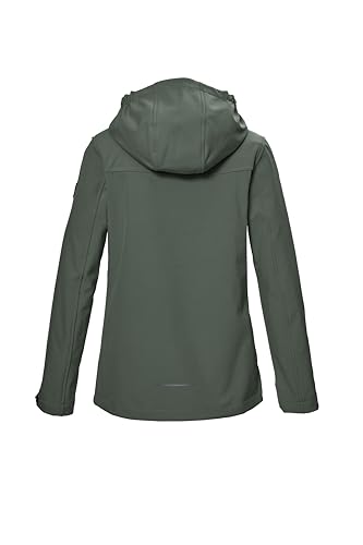 Killtec Mädchen Kos 145 Grls Sftshll Jckt Softshelljacke/Outdoorjacke mit Kapuze