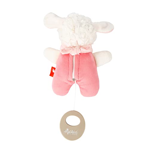 SIGIKID 40356 Spieluhr Hase Musik Mädchen und Jungen Babyspielzeug empfohlen ab Geburt mehrfarbig