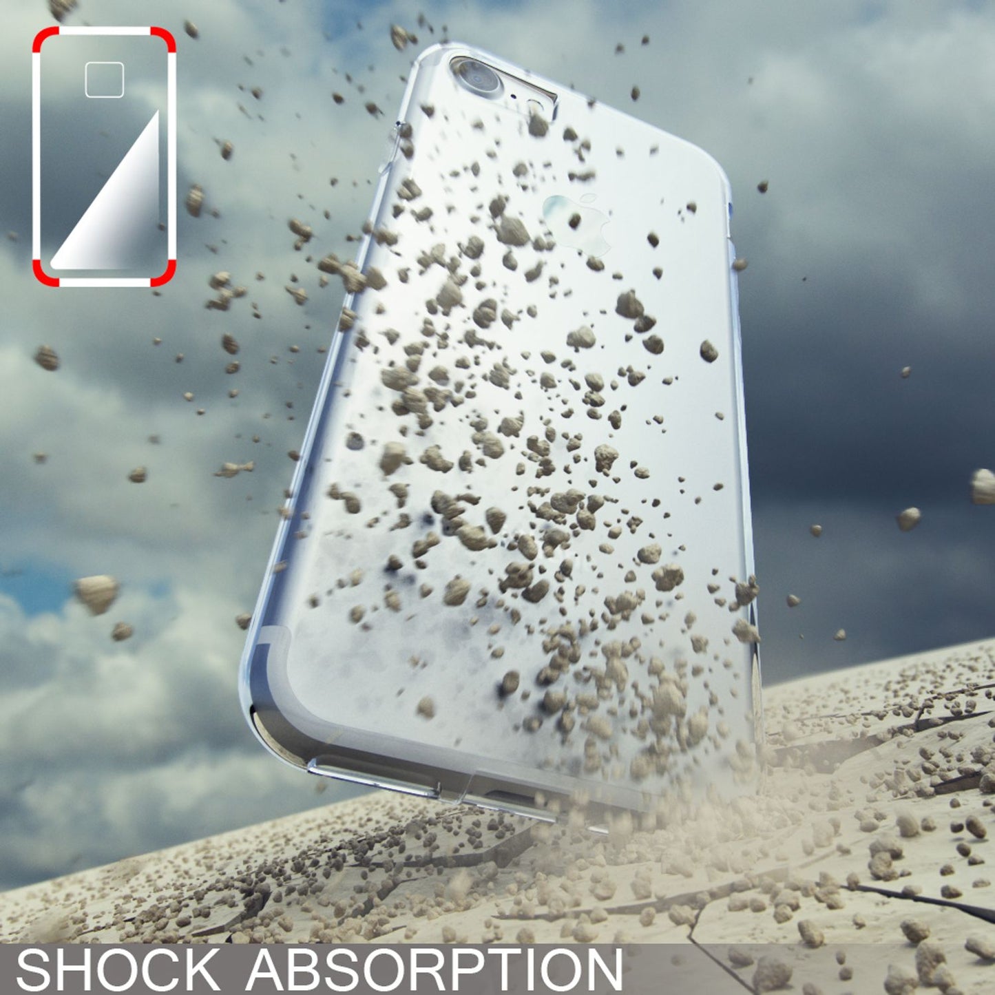 NALIA Transparente Silikonhülle für iPhone 7 / 8 / SE 2020 / SE 2022 – Anti-Gelb & Rutschfest – GLAZE (Handyhülle Kristallklar, Schlank & Stoßfest) – Marke aus Berlin