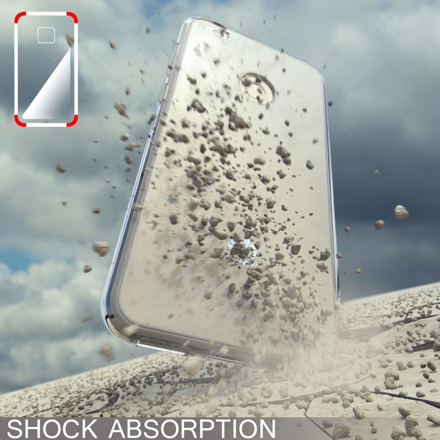 NALIA Transparente Silikonhülle für Huawei P8 Lite (2017) – Anti-Gelb & Rutschfest – GLAZE (Handyhülle Kristallklar, Schlank & Stoßfest) – Marke aus Berlin