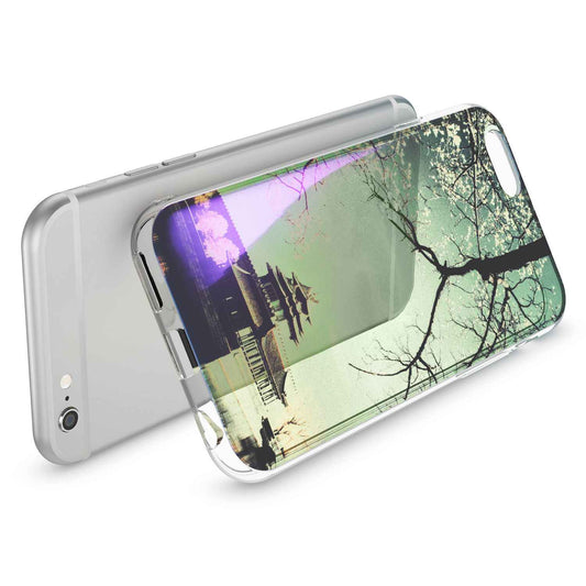 NALIA Handyhülle kompatibel mit iPhone 6 6S, Motiv Glitzer Design Slim Silikon Case Cover, Crystal Schutzhülle Dünn Durchsichtig, Handy-Tasche Hülle Backcover Bumper Etui