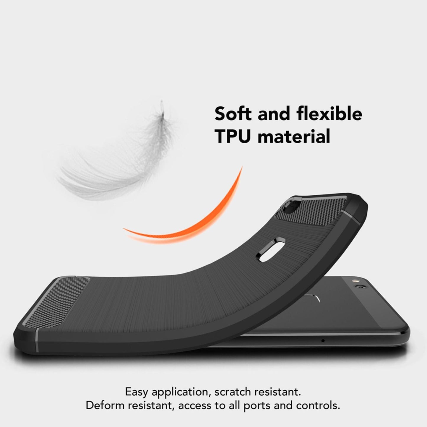 Huawei P10 Lite Hülle Handyhülle von NALIA, Dünnes Silikon TPU Cover Case Bumper