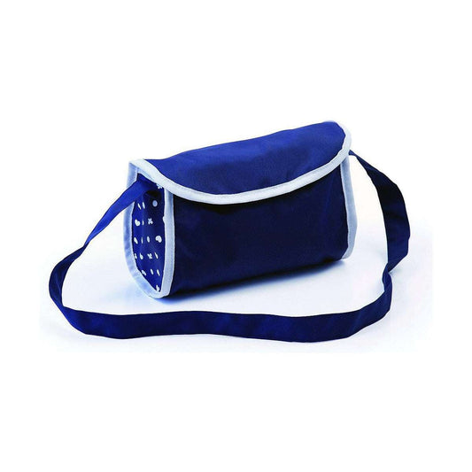 Blaues Puppenwägelchen Reig Classic Deluxe 70x42x89 cm für Kinder ab 3 Jahren