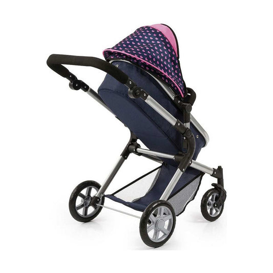 Puppenwagen Reig Combi Neo Pro Marineblau 63 cm für kleine Kinder