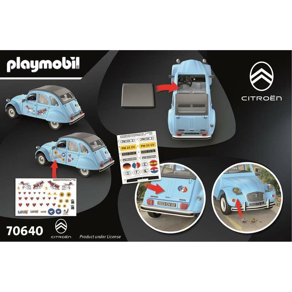Spielset Fahrzeuge Playmobil Blau Auto 57 Stücke - Meloni2