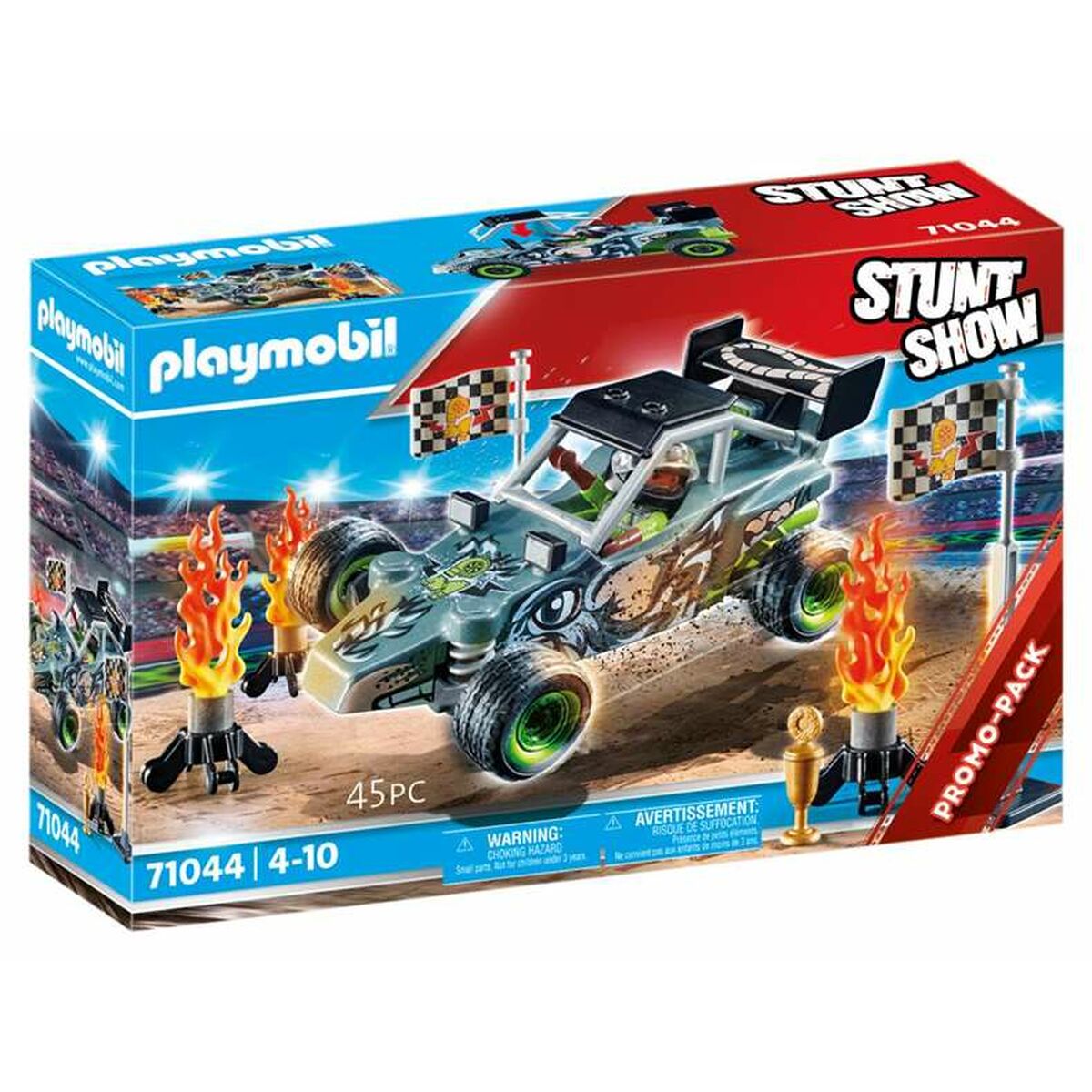 Playset Playmobil Stuntshow Racer 45 Stücke - Meloni2