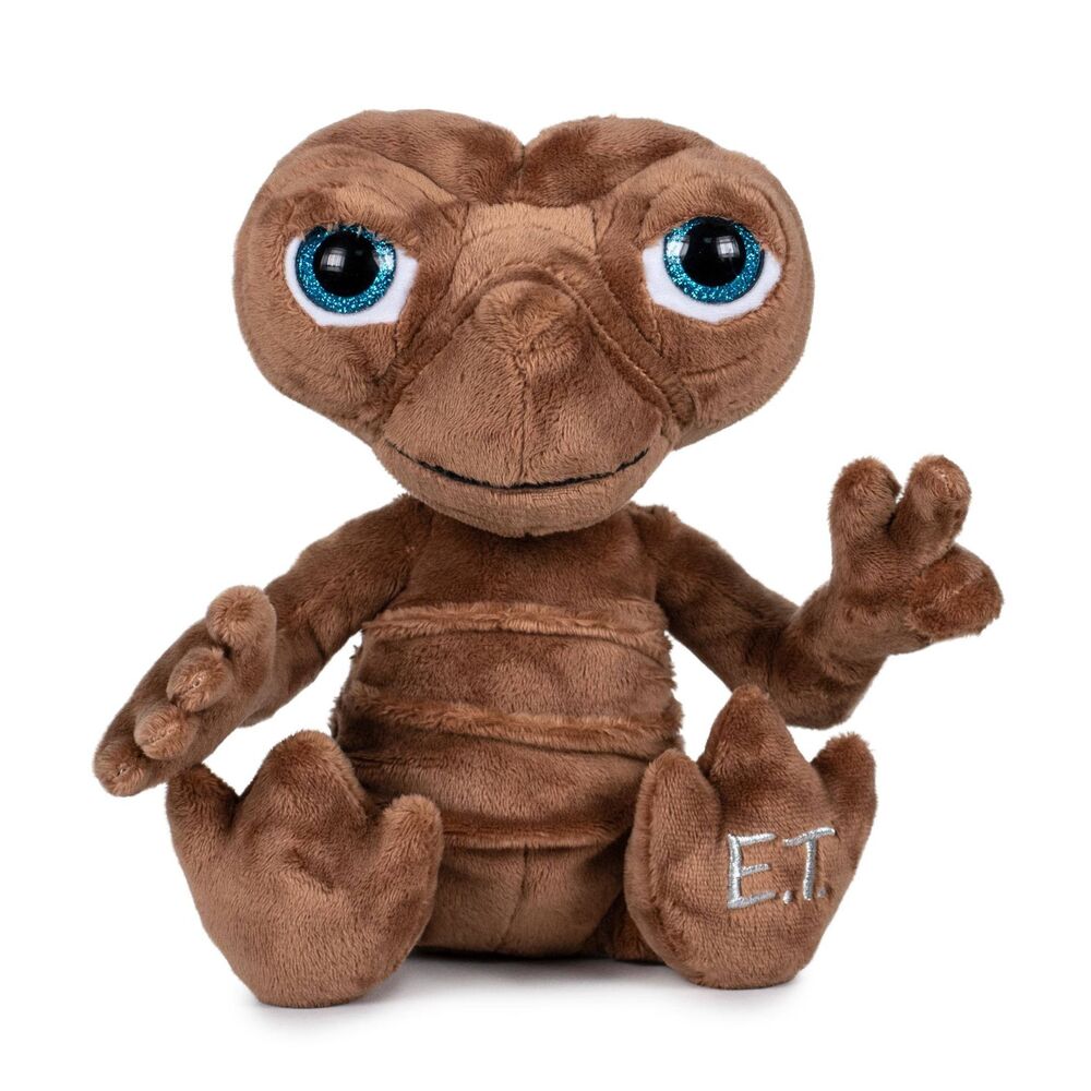 E.T. der Außerirdische Kuscheltier - 25 cm Plüschtier weiches Stofftier Tinisu