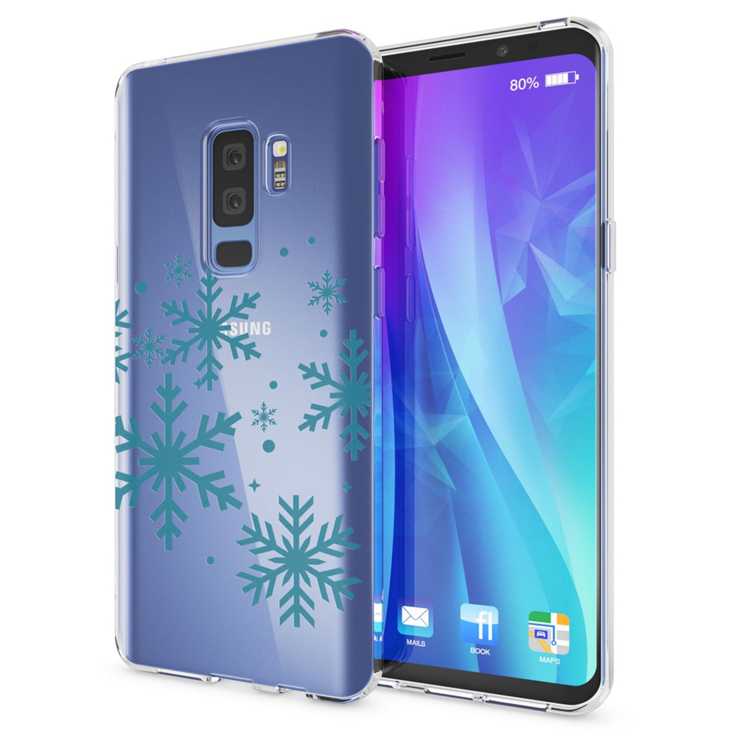 NALIA Handyhülle kompatibel mit Samsung Galaxy S9 Plus, Slim Silikon Motiv Case Schutzhülle Dünn Durchsichtig, Etui Handy-Tasche Back-Cover Transparent Bumper