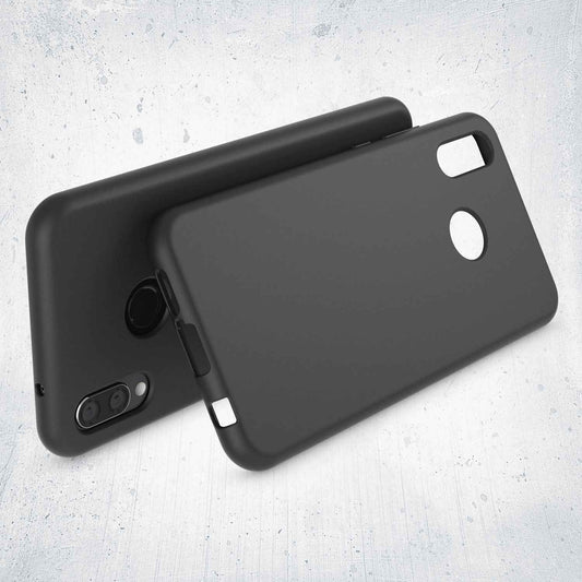 NALIA Neon Silikonhülle für Huawei P20 Lite – Soft-Touch & Signal-Neon – NEONSHOCK (Matte Schutzhülle) – Marke aus Berlin
