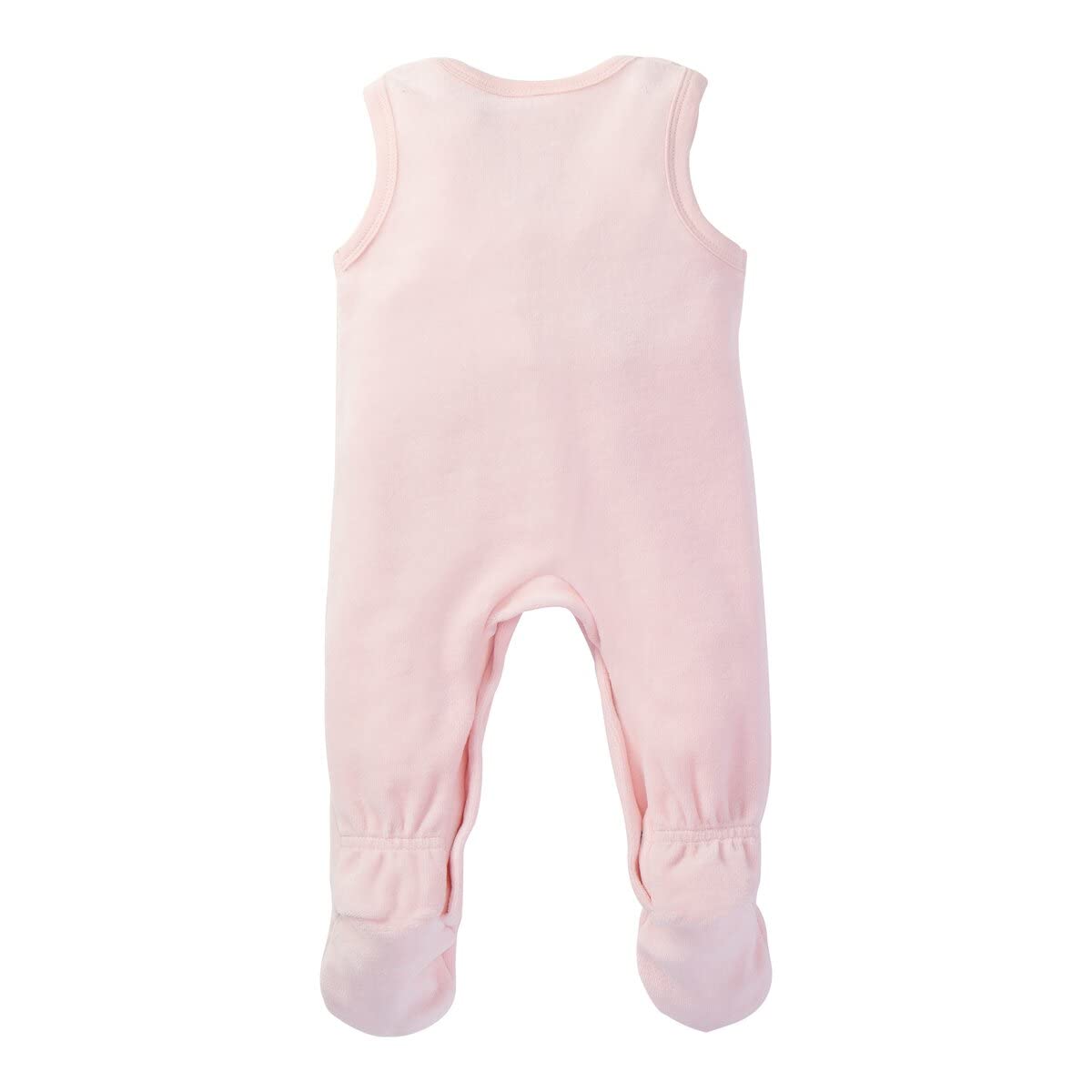 Bornino Nicki Romper Set Deer, Romper for Girls, Two-Piece, Long-Sleeved, Embroidered, Cotton-Polyester Blend, Pink