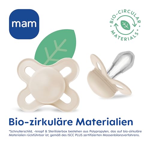 MAM Easy Start Anti-Colic Neugeborenen-Set | 0+ Mon | Babyflaschen-Set | 94% Akzeptanz | 96% Hebammen-Empfehlung | 80% weniger Koliken | 4 Trinkflaschen, 1 Original Schnuller & 1 Soft Brush | mint