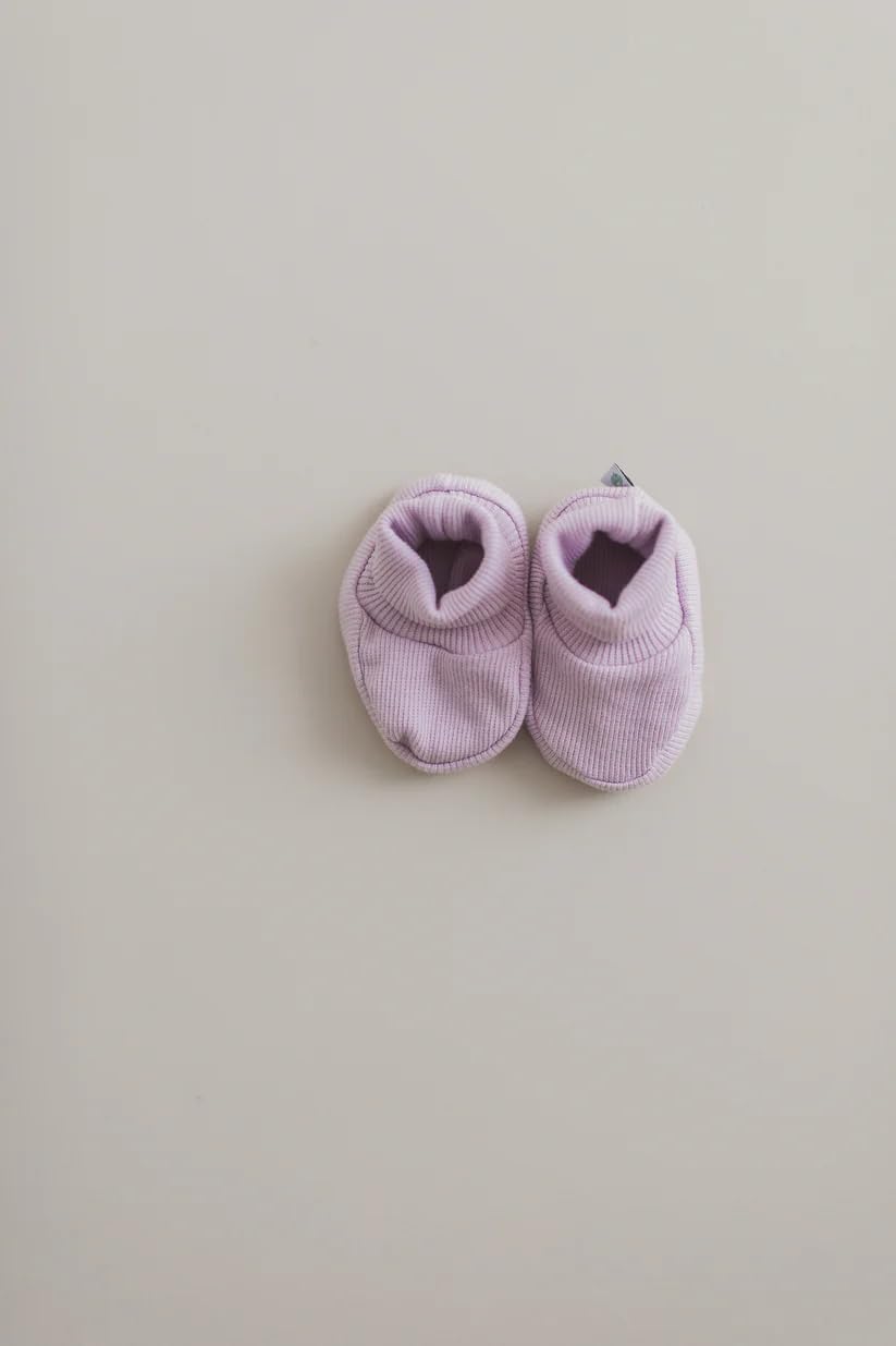 Generisch Baby Krabbel- Hausschuhe - Schuhe Neugeborene - Baumwolle - Diverse Farben - Mädchen - Jungs