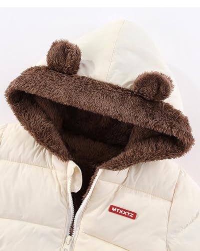 Baby Winter Fleece Coat Kids Boys Jacket Outwear Girls Padded Clothing