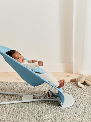 BabyBjörn Bliss Baby Bouncer, Woven, Classic Quilting, Sand Grey