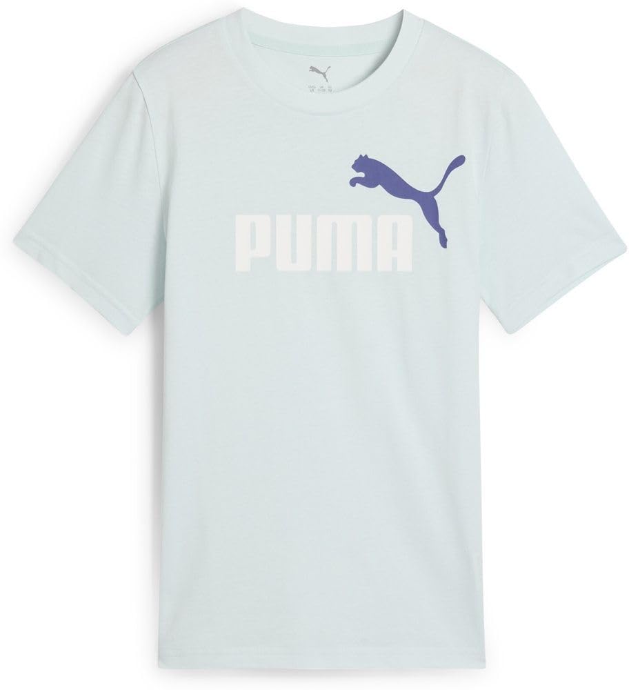 PUMA Jungen ESS 2 Color No.1 Logo Tee B T-Shirts (1er Pack)