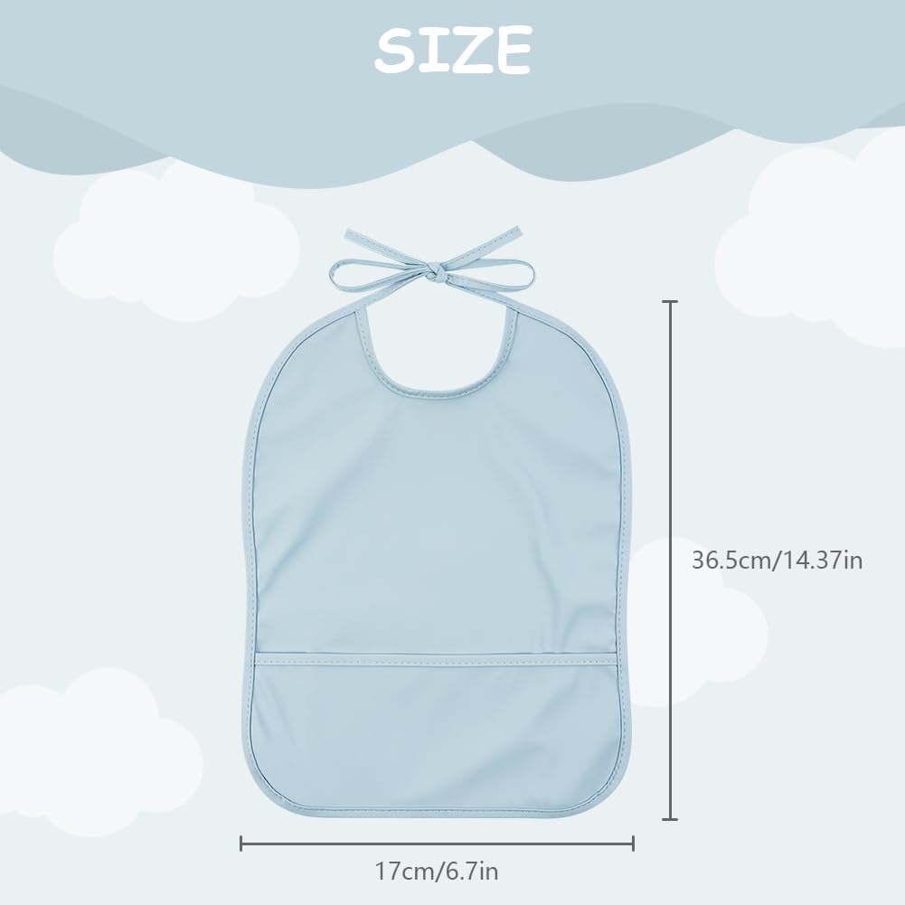 HOTUT Dirt-resistant baby bibs washable, baby bibs waterproof, baby eating bibs, baby bibs waterproof for eating, unisex baby bibs odor-resistant