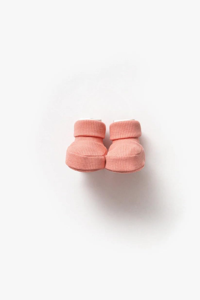 Generisch Baby Krabbel- Hausschuhe - Schuhe Neugeborene - Baumwolle - Diverse Farben - Mädchen - Jungs