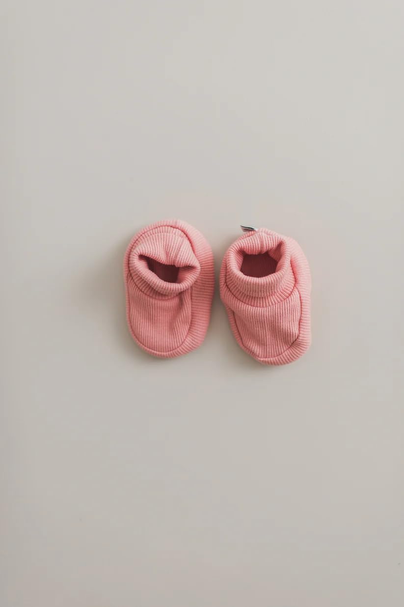 Generisch Baby Krabbel- Hausschuhe - Schuhe Neugeborene - Baumwolle - Diverse Farben - Mädchen - Jungs