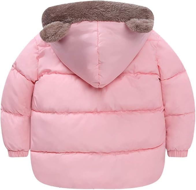 Baby Winter Fleece Coat Kids Boys Jacket Outwear Girls Padded Clothing