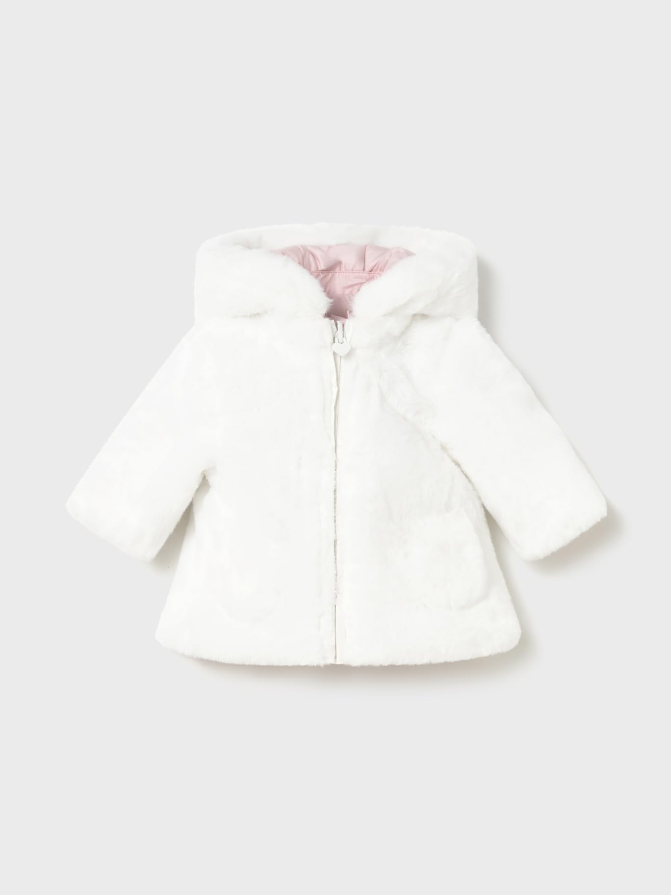 Mayoral Baby Girls Reversible Jacket Baby Pink