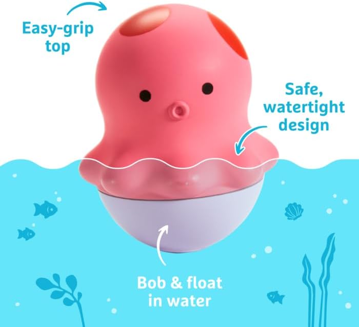 Munchkin White Hot Safety Rubber Bath Duck Toy for Babies or Toddlers | Marker Turns White To Reveal The Word Hot When Bath is Too Hot | Baby Essentials | Baby Bath | Bath Toys | 1 Pack