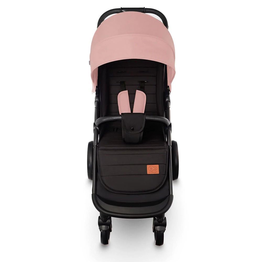Kinderkraft GRANDE PLUS Kinderkraft Buggy von Geburt bis 22 kg, Zusammenklappen mit einer Hand, Liegeposition, großes Verdeck mit Fenster, alle 4 Räder gedämpft, geräumige Sitz, Grau - Meloni2