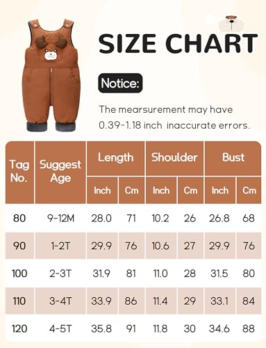 FEOYA Baby snowsuit winter stitch girls winter jacket fleece cute. Children's clothing sleeveless fashion boys romper lined round neck collar warm with zip black 9 months - 4 years