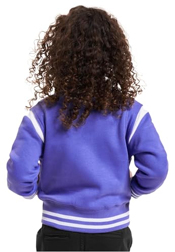 Urban Classics Girls' Inset College Sweat Jacket