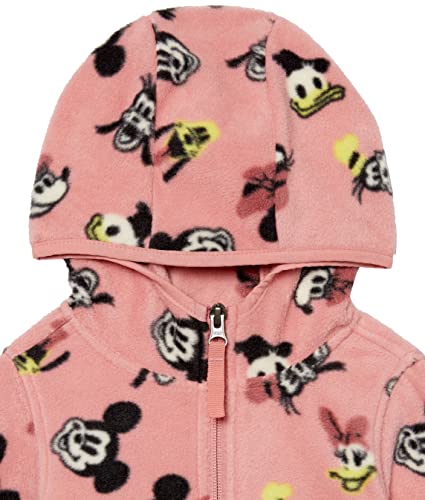 Essentials Disney Marvel Star Wars Princess Girls Polar Fleece Full Zip Hooded Jacket