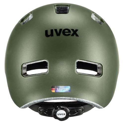 uvex hlmt 4 cc - Leichter Fahrradhelm für Kinder - individuelle Größenanpassung - waschbare Innenausstattung