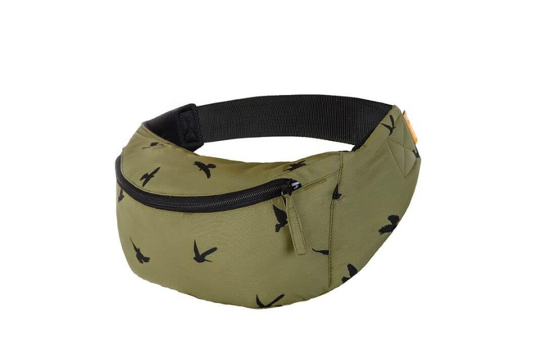 Tula Lite Babytrage und Babytrage-Tasche in Einem, Leicht Kompakt Ergonomisch, Bauchtrage Rückentrage Reise Babytrage, Discover