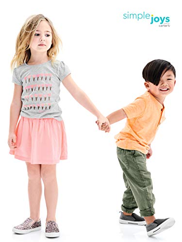 Simple Joys by Carter's Baby-Mädchen Fashion-t-Shirts (3er Pack)