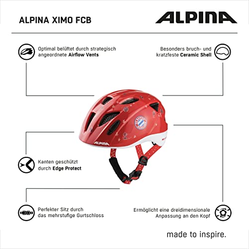 ALPINA XIMO Unisex Children's Bicycle Helmet