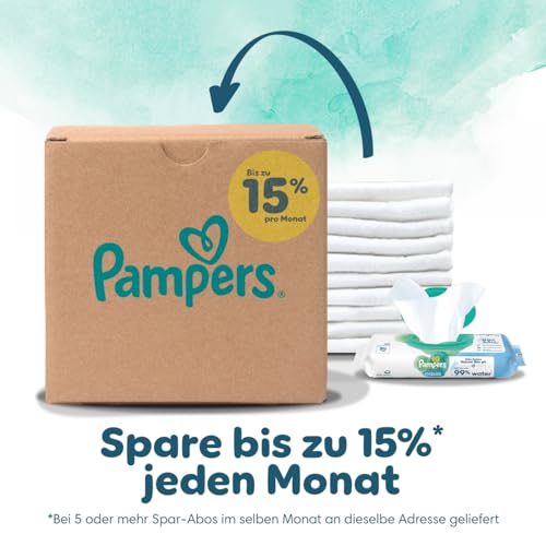 Pampers Harmonie Windeln Größe 2, 204 Windeln, 4kg-8kg, sanfter Hautschutz mit 100Prozent Pampers Schutz