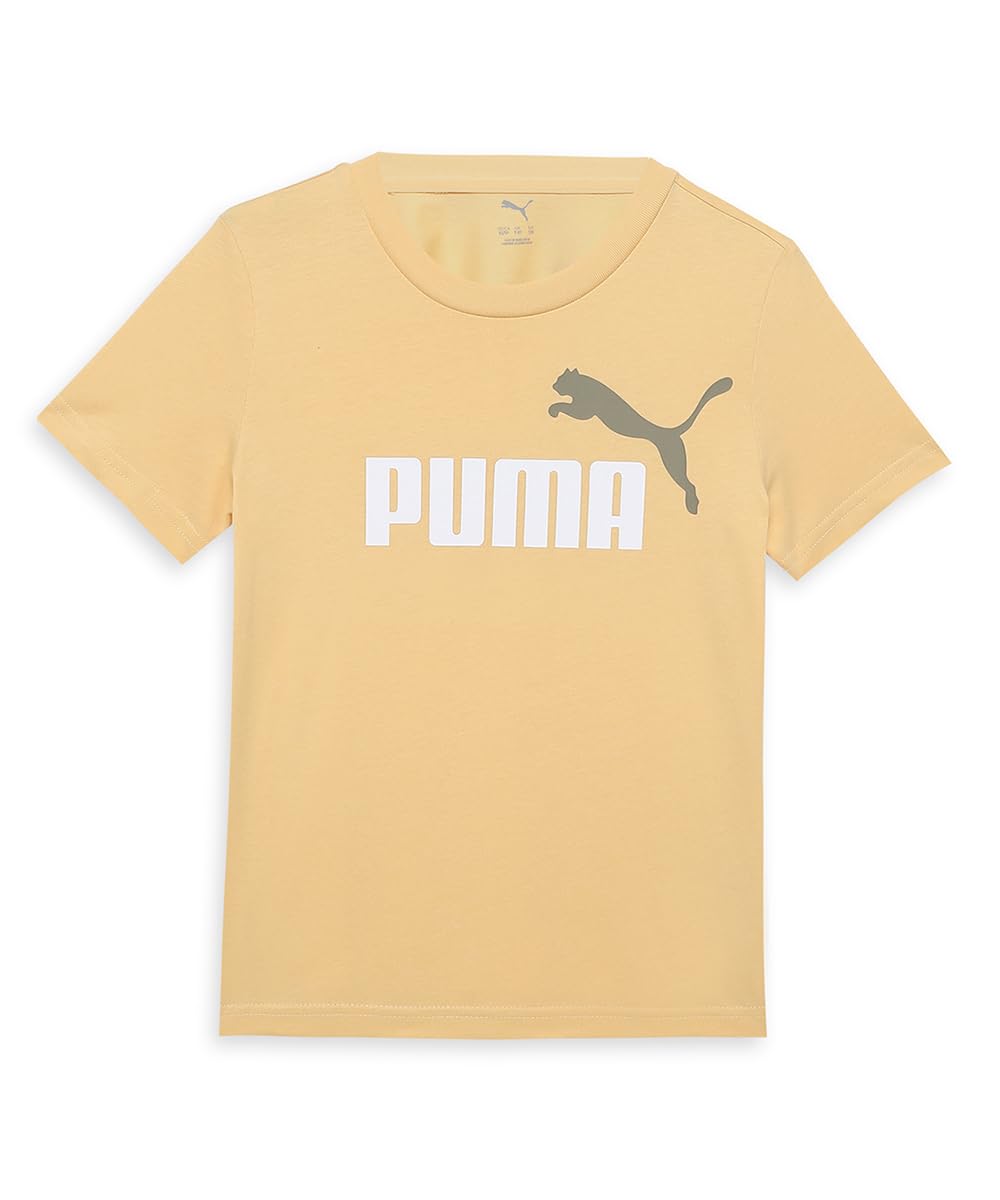 PUMA Jungen ESS 2 Color No.1 Logo Tee B T-Shirts (1er Pack)